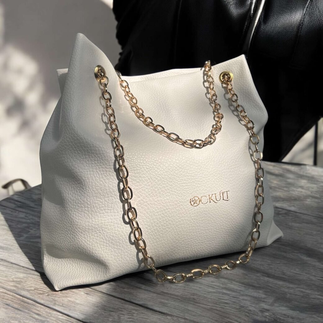 Candy White Color  Bag - Image 2